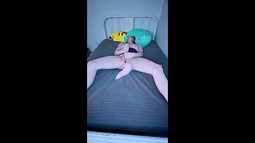Tgirl plays with her own clone a willy