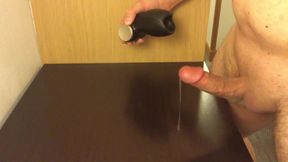 Triple Cumshot in My Hotel Room Using Fun Factory Glans Vibrator
