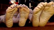 Two Sets of Barefeet