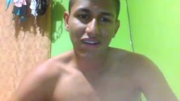Stroking His Dick and Cum
