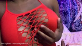 My tits collect cash