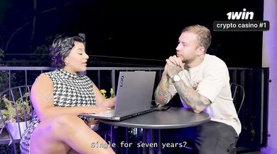 A muscular man arrives for his regular therapy session, and his horny psychologist solves his problems by having sex with him in her tight pussy.