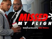 Business Men Strangers Meet & Have Rough Gay Fuck After Flight Delay - Dillon Diaz, AJ Sloan