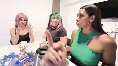 Fiesta de té en mi casa