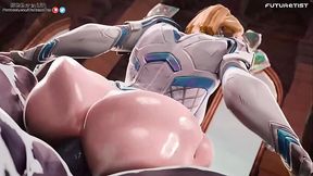 Emma Frost Reverse Anal