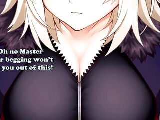 Jeanne makes u face the consequences Part 1(Jeanne FGO Manga JOI)(Sounding, Assplay, CEI, Femdom)