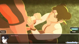 All Naruto X Tenten Romp Sequences - Anime Manga porn Uncencored - Living With Tsunade 0.44 [five]