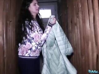 Sexy Young ITALIAN Fucked after an Amateur Modelling Casting - Public Agent