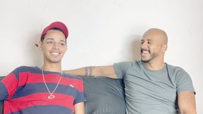 KISSING MY VERY HORNY 18 YEAR OLD BOYFRIEND - BY JAMAL SANGENT AND YURI DELREI - CLIP FULL