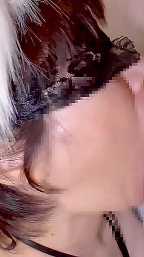Mayu No. 44: Fox Ears, Anal Tail, Throat & Nasal Deep Throat, Creampi, Semen Swallowing,, Squirting, Convulsions
