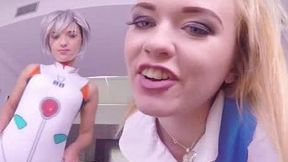 Misha Cross, Potro De Bilbao And Mardi Gras In Sex Fest In Virtual Reality