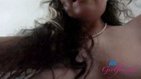 Hairy Zoey Jpeg does it all, Blowjob, footjob, smoking and takes deep hardcore POV