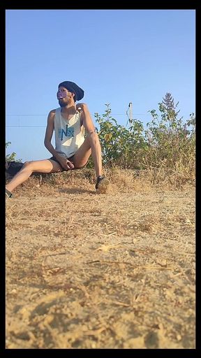 Ass Lover in Forest