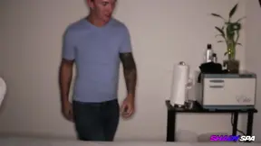 Mena's Naughty Massage Jerk-off