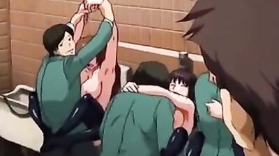 Big-titted anime babe gets pounded in Dropout Ep 2