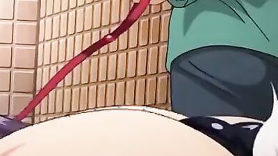 Big-titted anime babe gets pounded in Dropout Ep 2