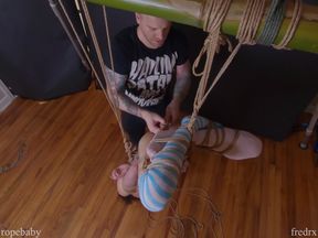 Agura Shibari With Ropebaby