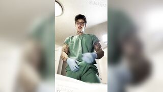 Super-steamy Nurse Jakipz Warms You Up & Taunts You With His Ginormous Shaft Full salute (Off the hook Trailer)