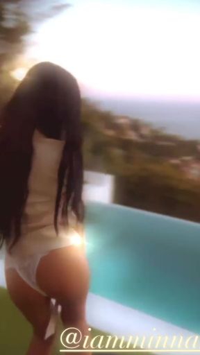 Busty Petite Brunette Latina in Sexy Lingerie
