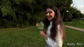 Quick sex in a public park after college