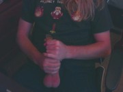 Using Two Hands I Need You to Cup My Big Balls