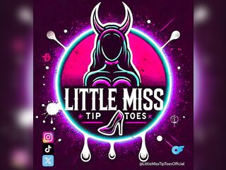 LittleMissTipToes - Fleshly Sounding Tease, sluggishly stretching my serf