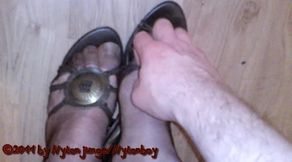 Shoeplay in Pantoletten
