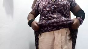 Desi Tamil bhabhi teaching how to fuck pussy for husband brother hot Tamil clear audio