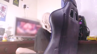 My watching hentai while masturbating