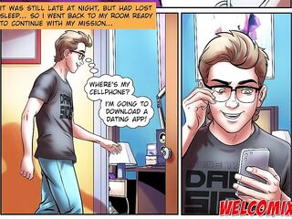 3 Honeys in couch - Nerd Stud-horse