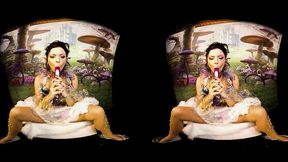 379 - Julia Parker - 3DVR Dildo masturbation - Cosplay - Theme masturbating elves