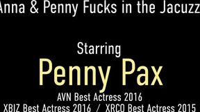 Engaging Penny Pax and Anna De Ville - pool video - Penny Pax Live