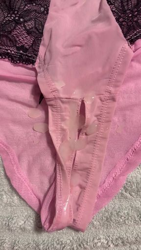 Cum on Wife's Panties 12
