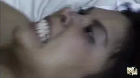 Black stud's intense outdoor ass fucking of Asian beauty