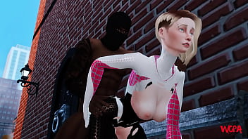 THE ADVENTURES OF GWEN STACY WITH THE CUCKOLD MILES MORALES [PART 1]