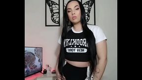 MorenaLovateli fazendo cam para f&atilde_ ver seu pauzao