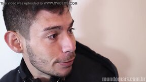 Latin officer stuffs his big tool into brazilian office assistant at mundomais