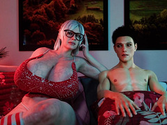 Mature Granny Seduces Virgin Boy with her Huge breasts and Ass (3D Anime) 2026