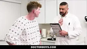 First-Time Twink Takes Double Penetration from Horny Docs – Max Lorde, Jesse Zeppelin