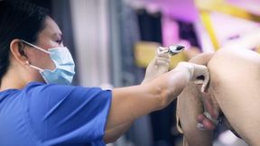 Domina Fire In Medical Anal Training Compilation By