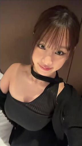 Thai girl with big tits gets fucked by a group of men in a dirty threesome