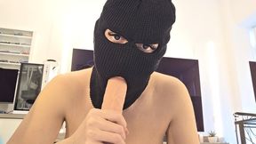 0534 Tied and helpless Masked stepmom drains you FHD