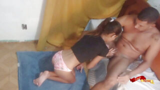 เป่า &#8211; คลิปโฮมเมดของลูกเลี้ยงสาวละตินมือสมัครเล่นสุดสวยก้นสวยโดนเย็ดตูดอย่างหนัก