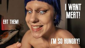 Titan girl devours tiny people