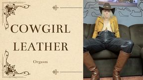 cowgirl leather new boots orgasm