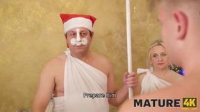 Experience the Magic of Christmas Traditions with Mature4K: A Festive Celebration!