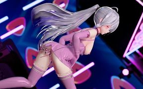 [mmd] Haku -i Will Be Yours Anal Plug Pussy Double Succubus Pattern Pink Erotic Fun Uniform