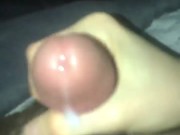 Quick cum shot before bed, jerking off is fun