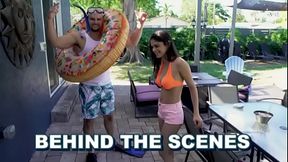 Hot - Doggy Style At The Doggie Door With Teen Jocelyn Stone Behind The Scenes