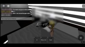 Me divierto con una chica hermosa a solas en Roblox